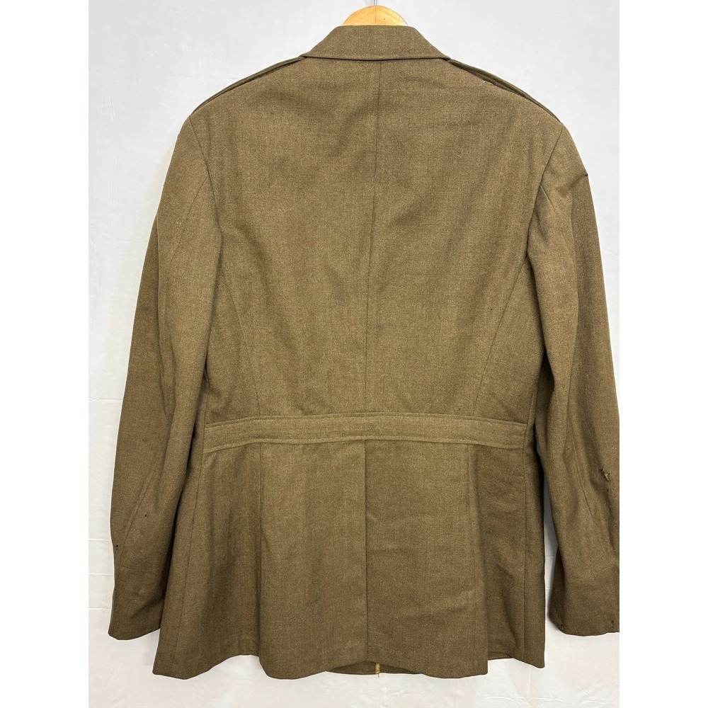 US‎ Army Air Force Uniform Jackets Brown 1940s Patches Original 40R Vintage - Picture 12 of 16